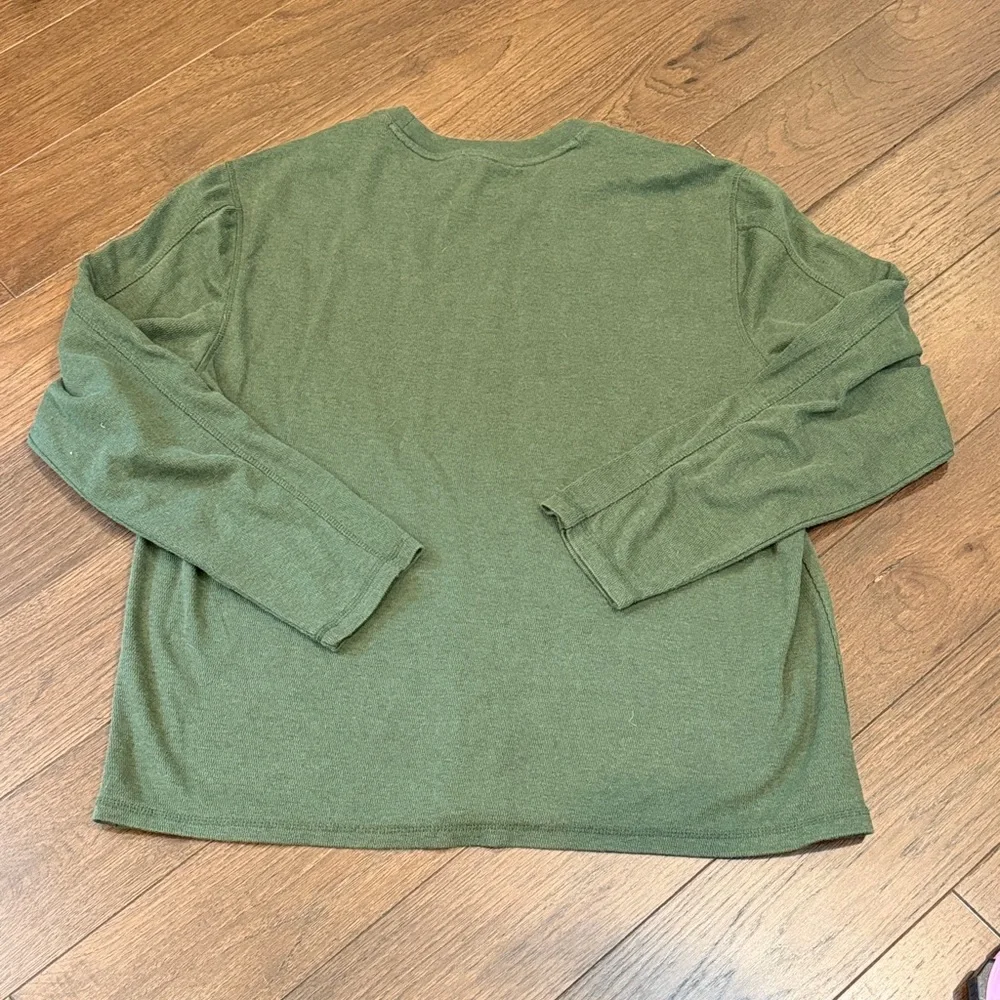 Banana Republic Green Long Sleeve Men's Shirt Size XL - C27-049